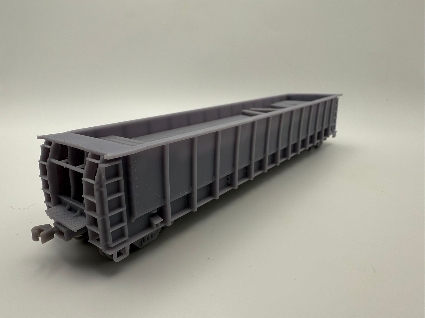 HO FREIGHT CAR ~ Norfolk Southern M-271 Tie Gondola - Undecorated 3D Resin Kit
