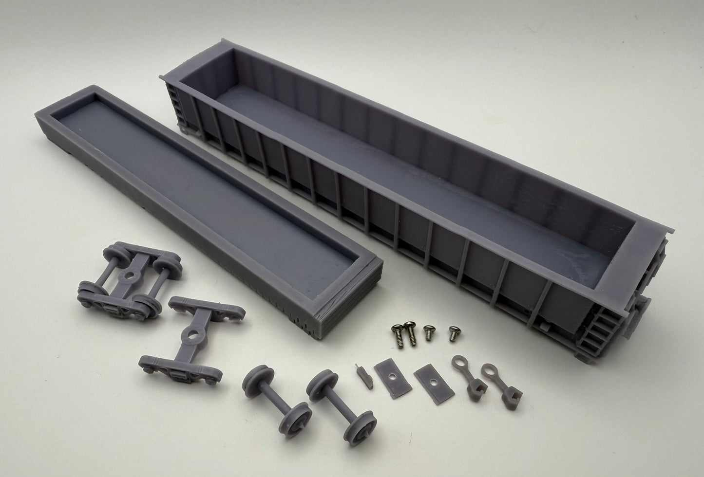 HO FREIGHT CAR ~ Norfolk Southern M-271 Tie Gondola - PAINTED