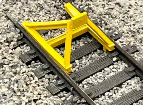 HO Details ~ Track Bumpers
