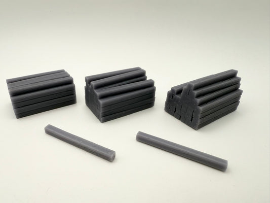 HO DETAILS ~ Tie Stacks and Single Ties