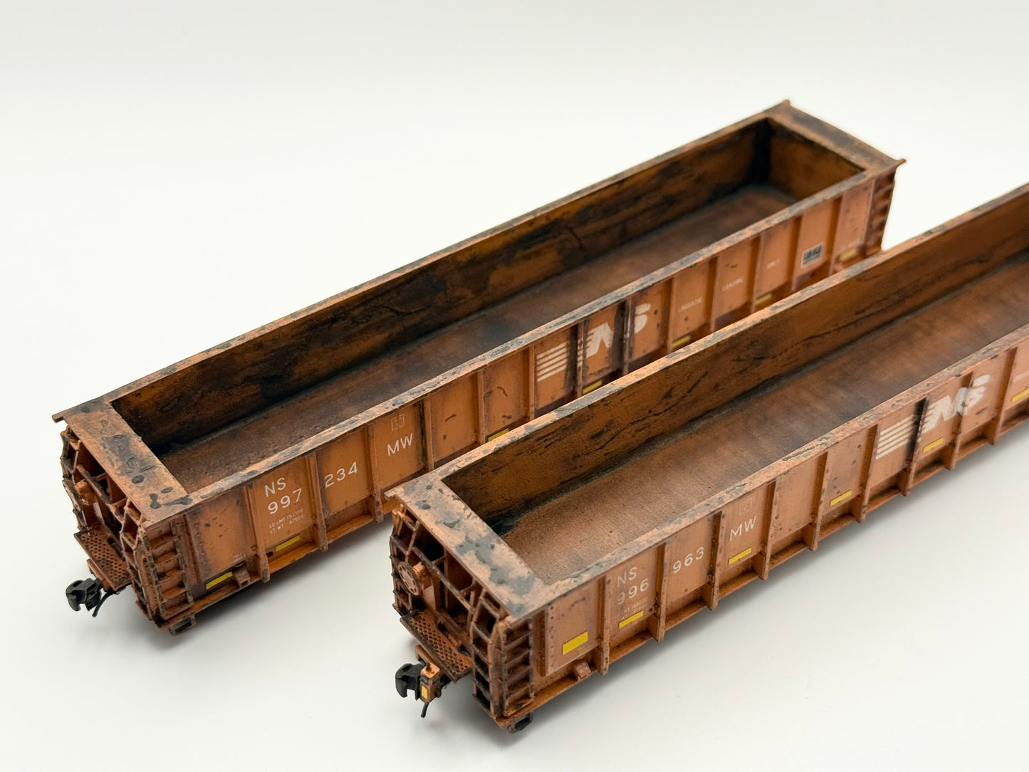 HO FREIGHT CAR ~ Norfolk Southern M-271 Tie Gondola - Undecorated 3D Resin Kit