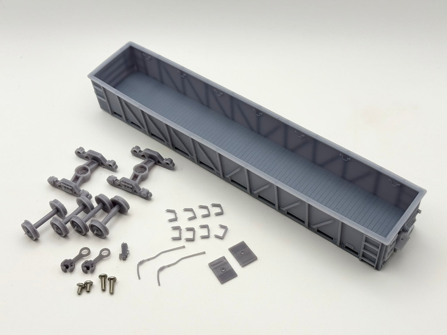 HO FREIGHT CAR ~ Southern Mt. Vernon Gondola - Undecorated 3D Resin Kit