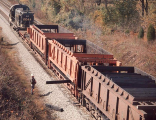 HO Southern/Central of Georgia Tie Car