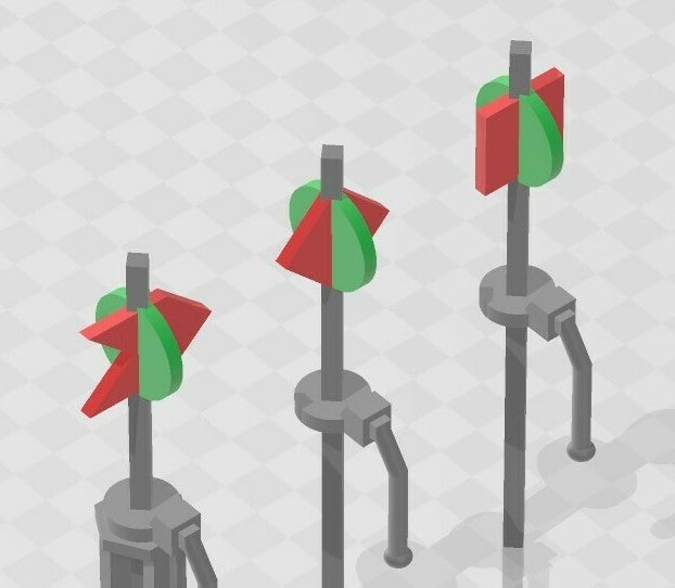 HO Details ~ Switch Stand and Targets
