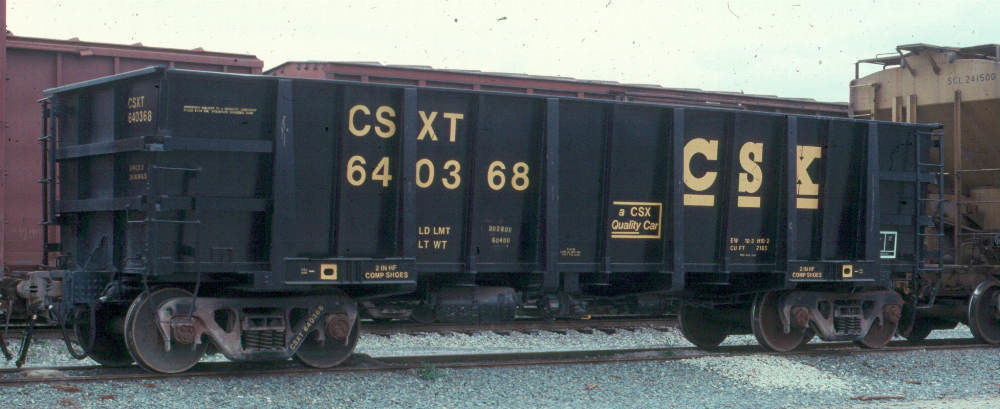 HO G1 Phosphate Gondola - Undecorated 3D Printed Resin Kit - CSX, Seaboard Coast Line, Family Lines
