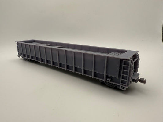 HO FREIGHT CAR ~ Norfolk Southern M-271 Tie Gondola ~ Undecorated 3D Resin Kit
