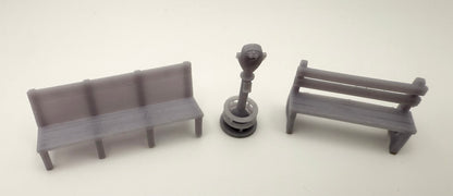 HO Details ~ Park Accessories