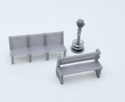 HO Details ~ Park Accessories