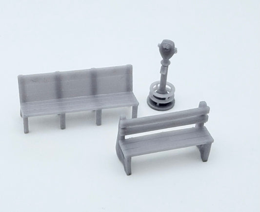 HO Details ~ Park Accessories