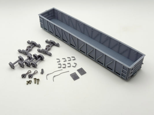 HO FREIGHT CAR ~ Southern Mt. Vernon Gondola - Undecorated 3D Resin Kit