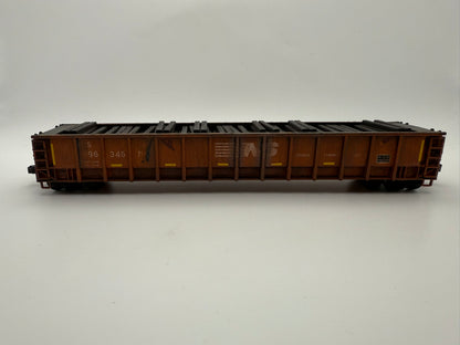 HO FREIGHT CAR ~ Norfolk Southern M-272 Tie Gondola - PAINTED