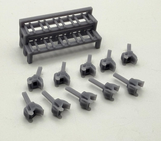 HO DETAILS - Coupler Rack - Undecorated Kit
