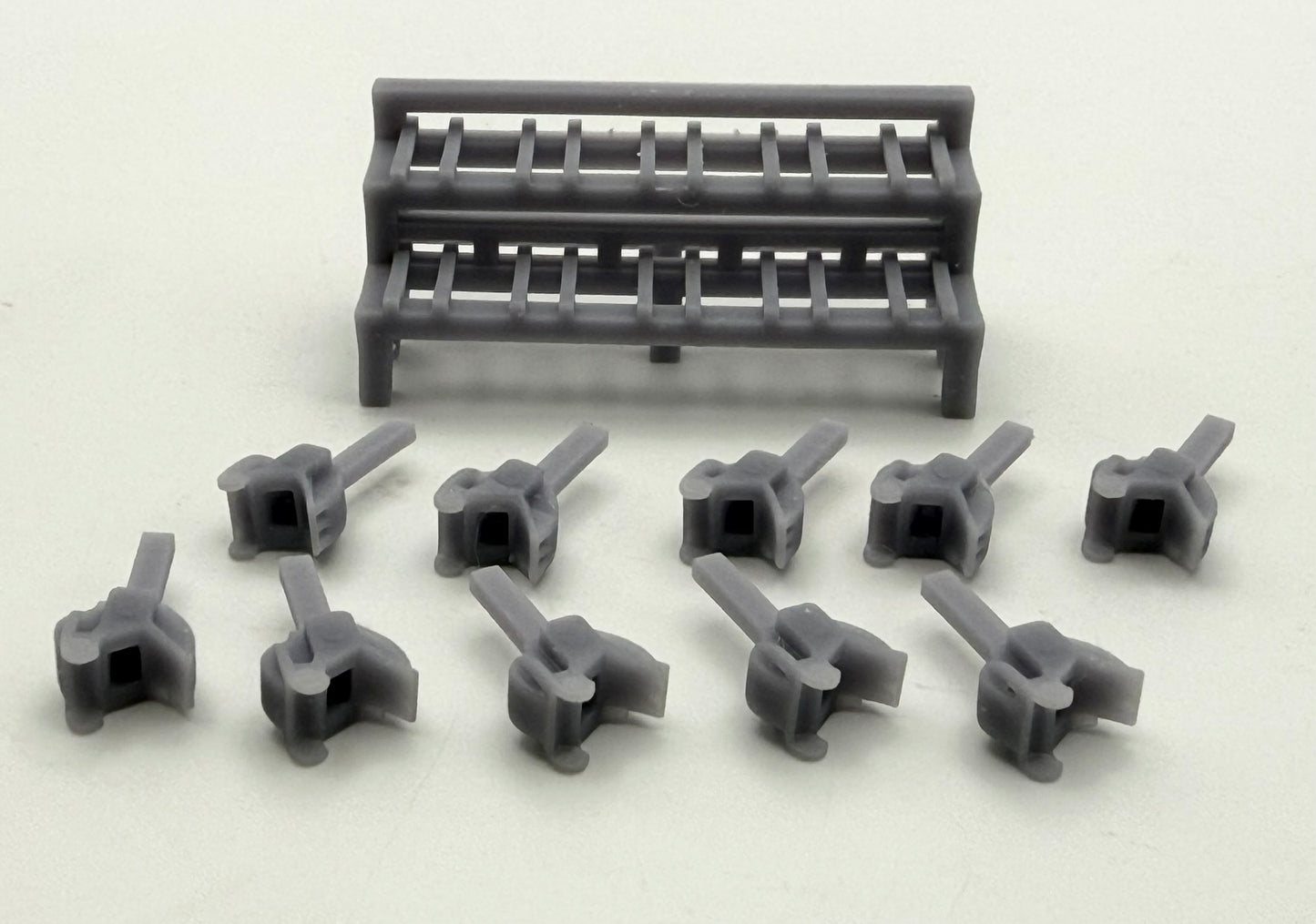 HO DETAILS - Coupler Rack - Undecorated Kit