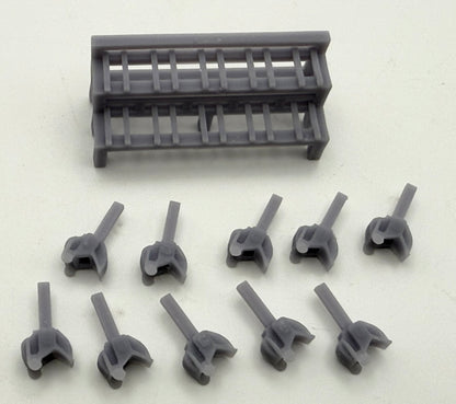 HO DETAILS - Coupler Rack - Undecorated Kit