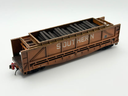 HO Southern/Central of Georgia Tie Car ~ Undecorated 3D Resin Kit