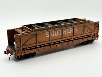 HO Southern/Central of Georgia Tie Car ~ Undecorated 3D Resin Kit