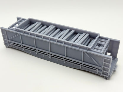 HO Southern/Central of Georgia Tie Car ~ Undecorated 3D Resin Kit