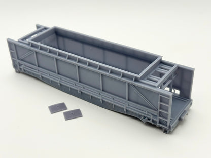 HO Southern/Central of Georgia Tie Car ~ Undecorated 3D Resin Kit
