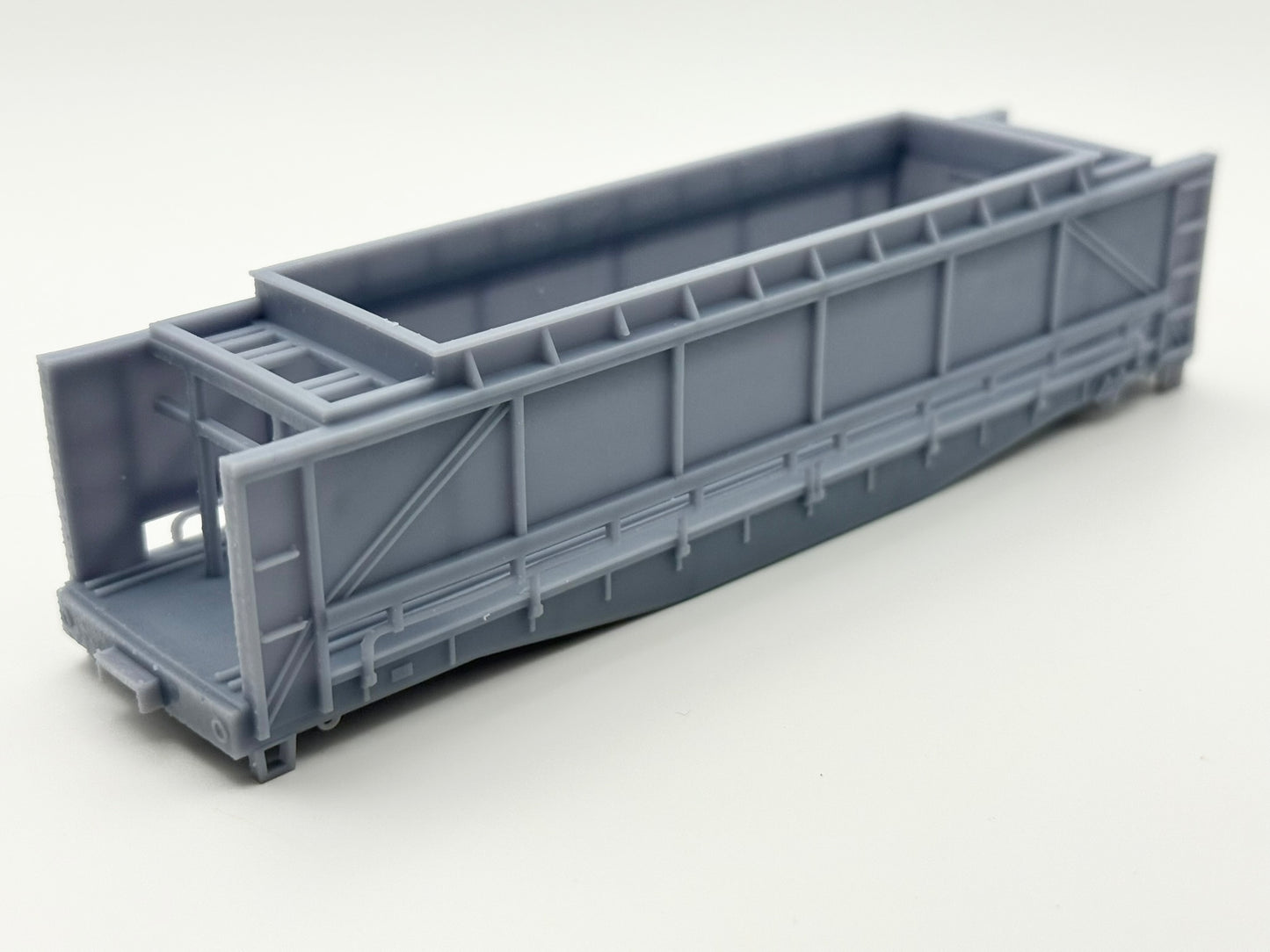HO Southern/Central of Georgia Tie Car ~ Undecorated 3D Resin Kit