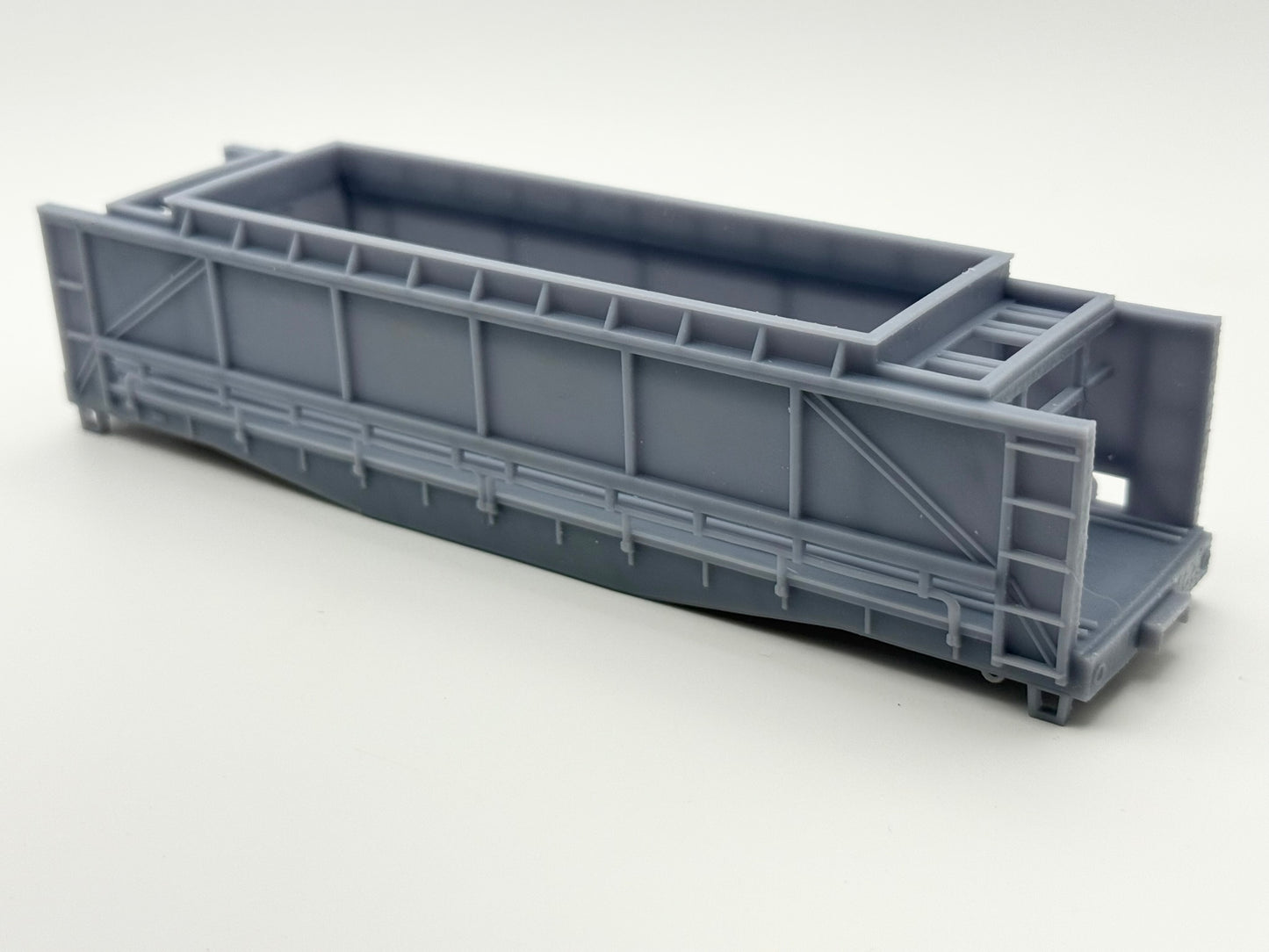HO Southern/Central of Georgia Tie Car ~ Undecorated 3D Resin Kit
