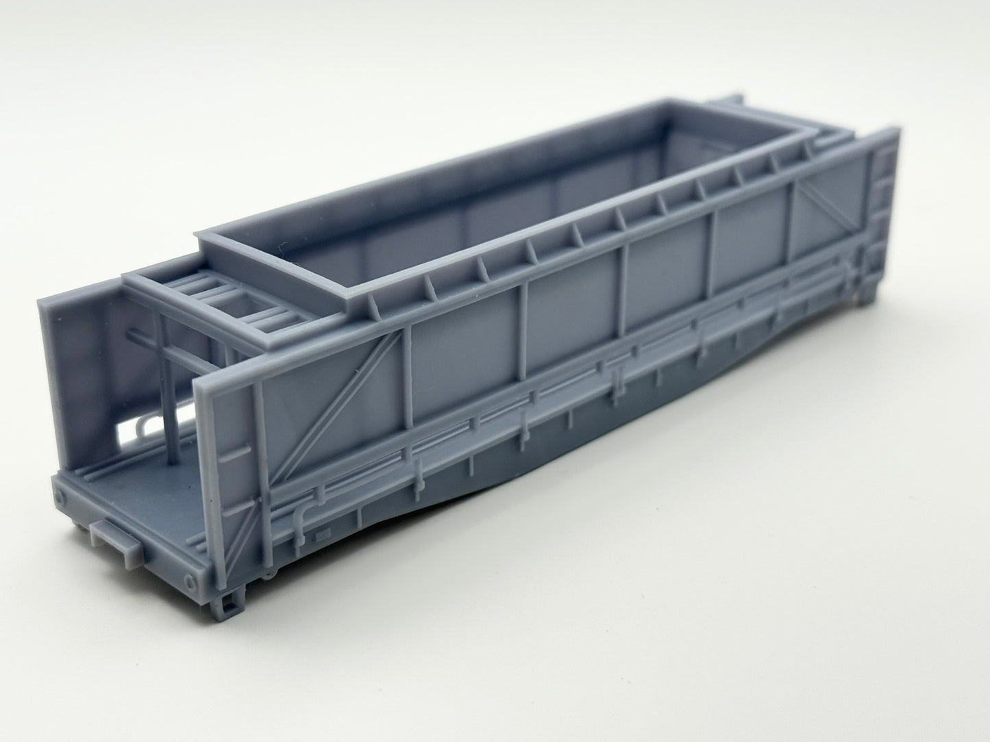HO Southern/Central of Georgia Tie Car ~ Undecorated 3D Resin Kit