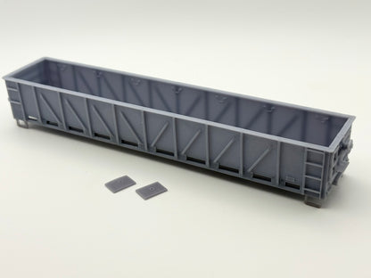 HO FREIGHT CAR ~ Southern Mt. Vernon Gondola ~ Undecorated 3D Resin Kit
