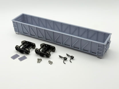 HO FREIGHT CAR ~ Southern Mt. Vernon Gondola ~ Undecorated 3D Resin Kit
