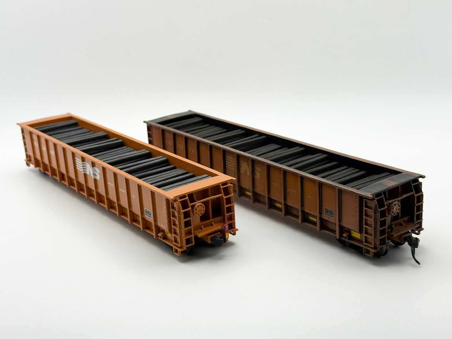 HO FREIGHT CAR ~ Norfolk Southern M-271 Tie Gondola ~ Undecorated 3D Resin Kit