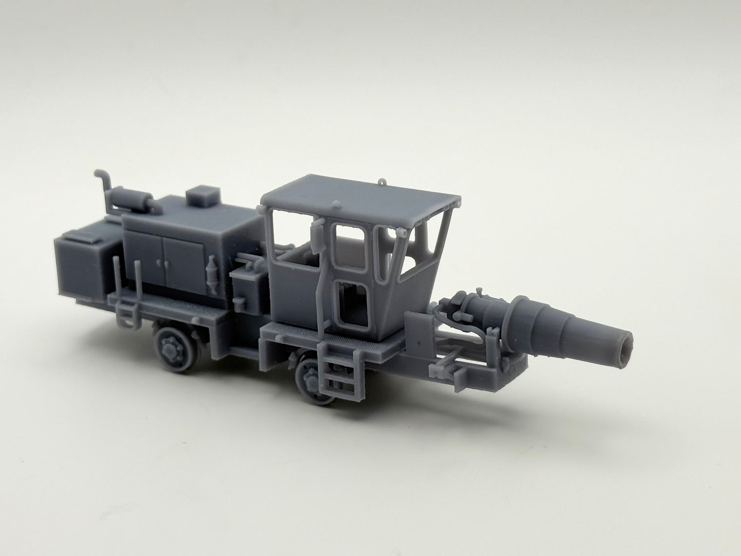 HO Jet Snow Melting Machine ~ Undecorated 3D Resin Kit