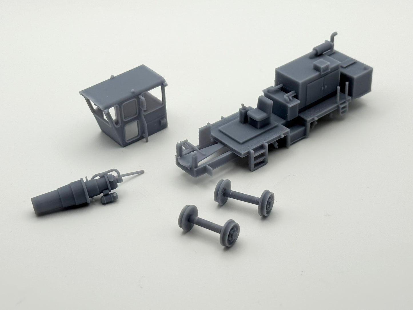 HO Jet Snow Melting Machine ~ Undecorated 3D Resin Kit