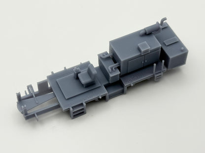 HO Jet Snow Melting Machine ~ Undecorated 3D Resin Kit