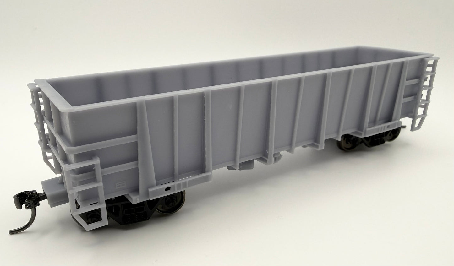 HO G1 Phosphate Gondola - Undecorated 3D Printed Resin Kit - CSX, Seaboard Coast Line, Family Lines