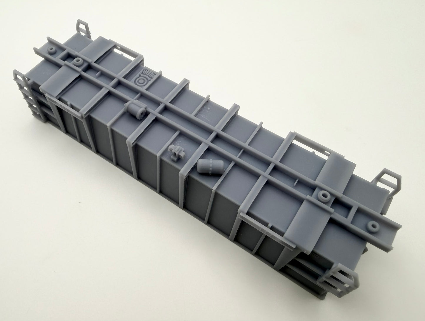 HO G1 Phosphate Gondola - Undecorated 3D Printed Resin Kit - CSX, Seaboard Coast Line, Family Lines