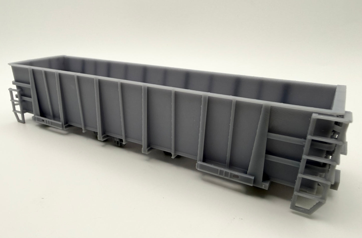 HO G1 Phosphate Gondola - Undecorated 3D Printed Resin Kit - CSX, Seaboard Coast Line, Family Lines