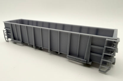 HO G1 Phosphate Gondola - Undecorated 3D Printed Resin Kit - CSX, Seaboard Coast Line, Family Lines