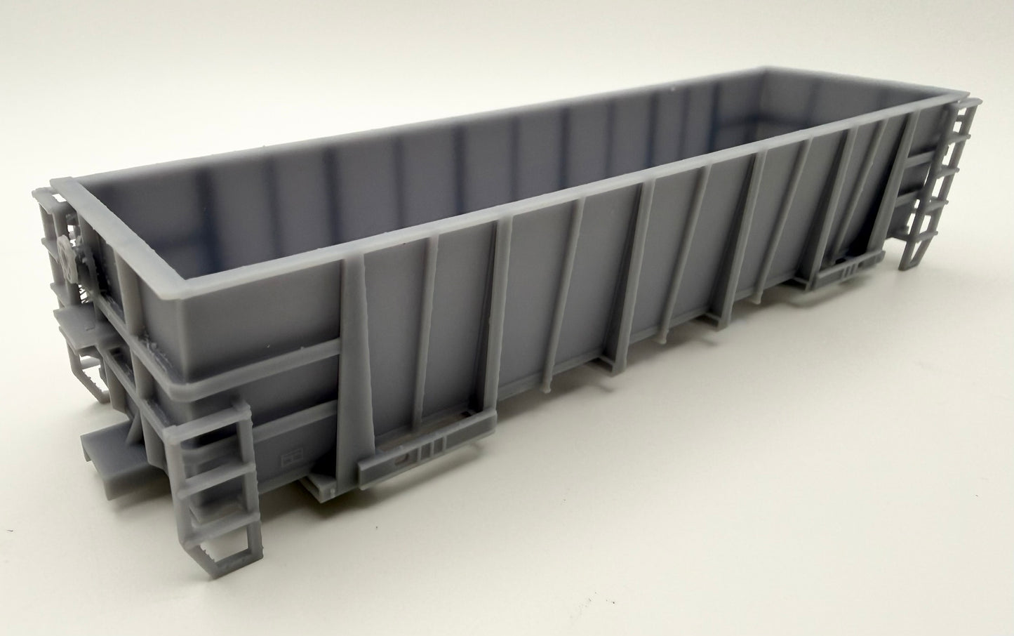 HO G1 Phosphate Gondola - Undecorated 3D Printed Resin Kit - CSX, Seaboard Coast Line, Family Lines