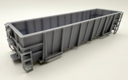 HO G1 Phosphate Gondola - Undecorated 3D Printed Resin Kit - CSX, Seaboard Coast Line, Family Lines