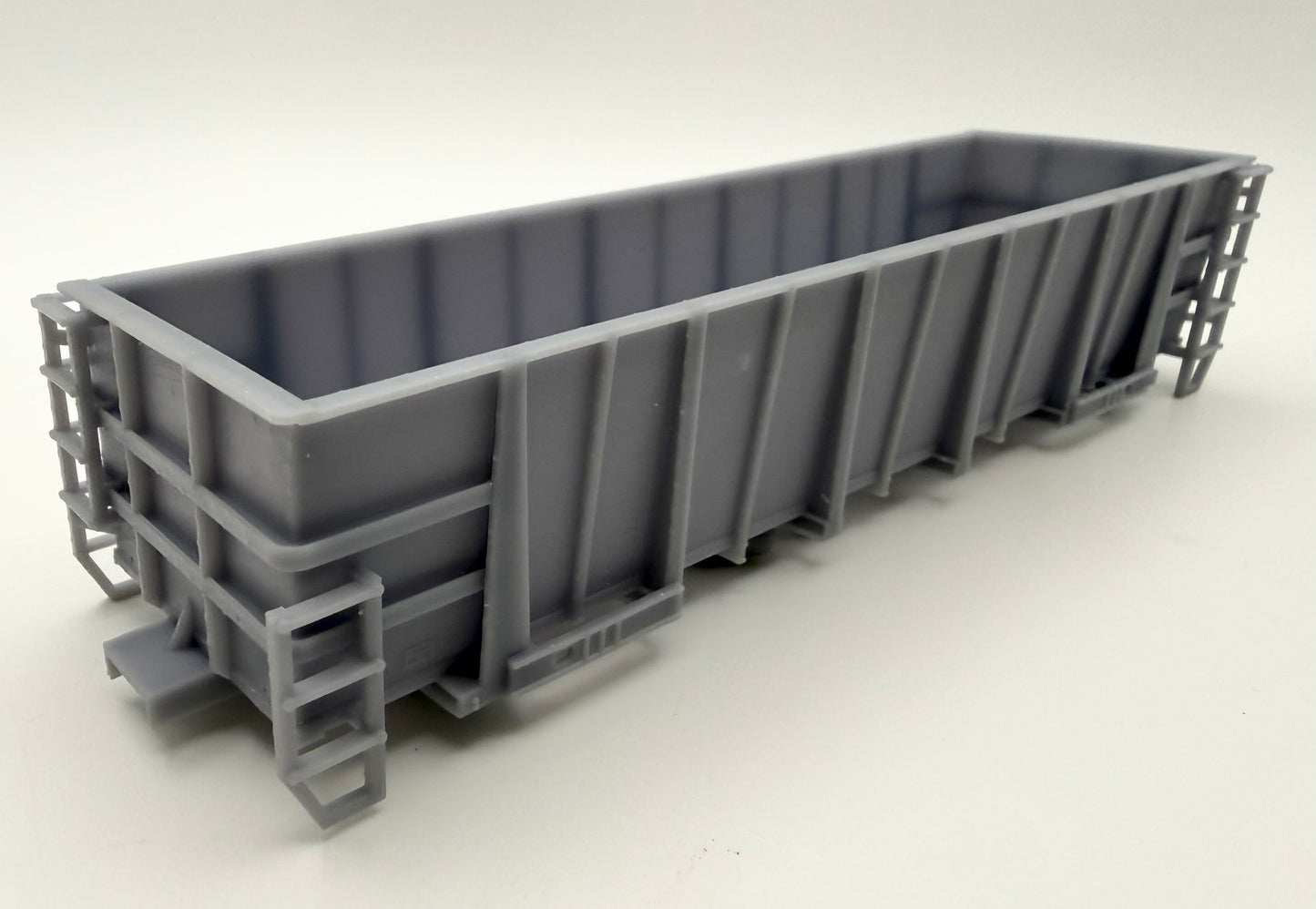 HO G1 Phosphate Gondola - Undecorated 3D Printed Resin Kit - CSX, Seaboard Coast Line, Family Lines