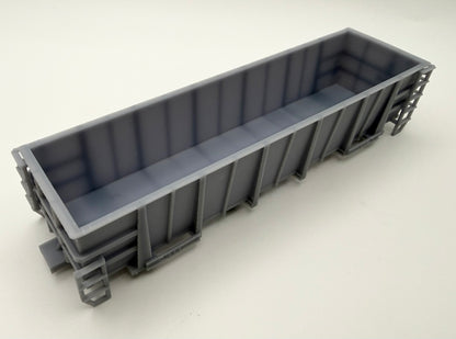 HO G1 Phosphate Gondola - Undecorated 3D Printed Resin Kit - CSX, Seaboard Coast Line, Family Lines
