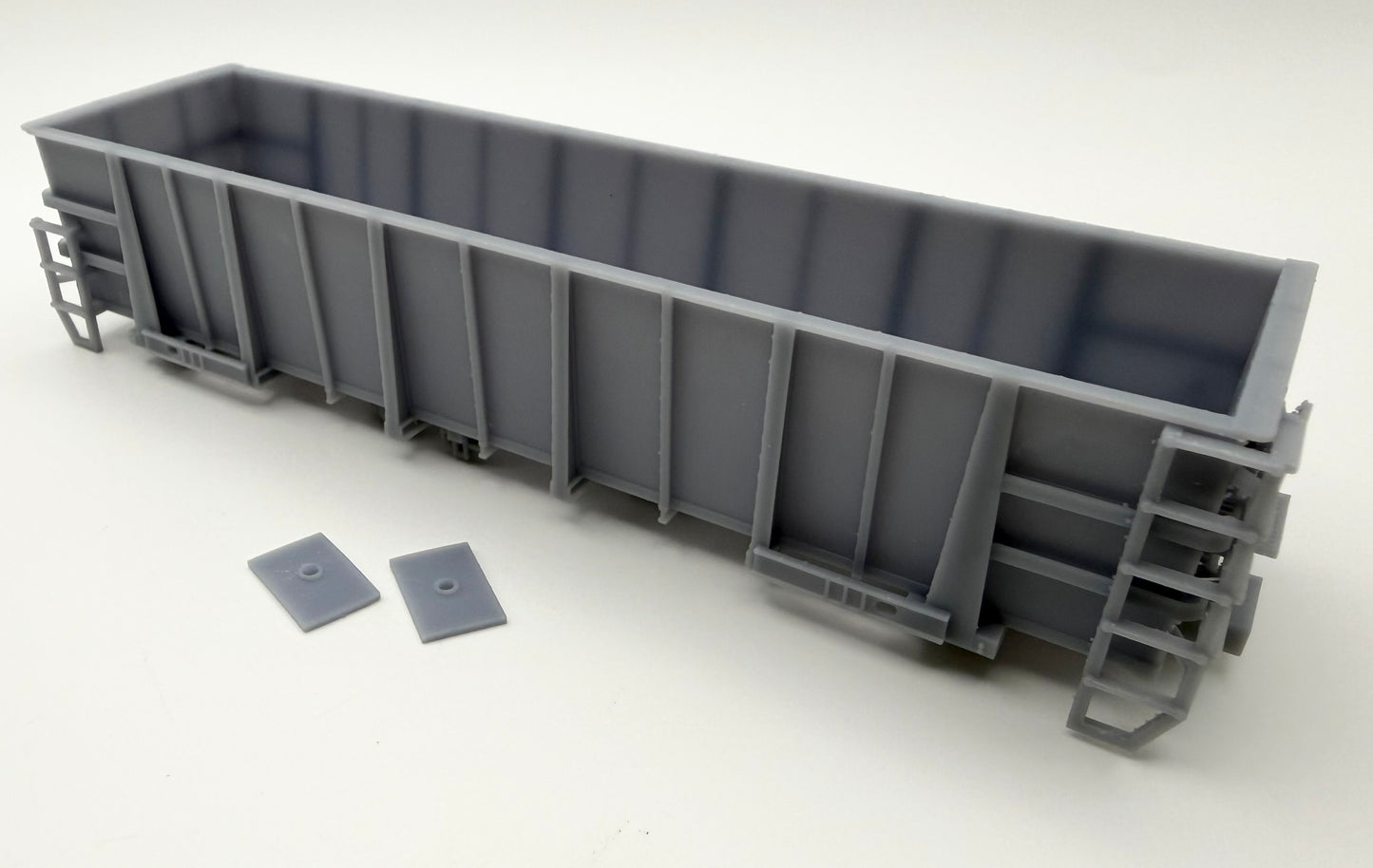 HO G1 Phosphate Gondola - Undecorated 3D Printed Resin Kit - CSX, Seaboard Coast Line, Family Lines