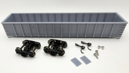 HO NW Roanoke Shops Gondola - Undecorated 3D Resin Printed Kit