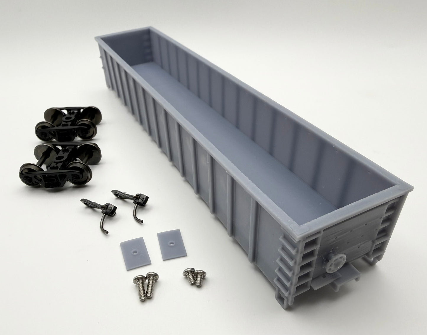 HO NW Roanoke Shops Gondola - Undecorated 3D Resin Printed Kit