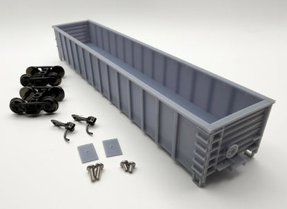 HO NW Roanoke Shops Gondola - Undecorated 3D Resin Printed Kit