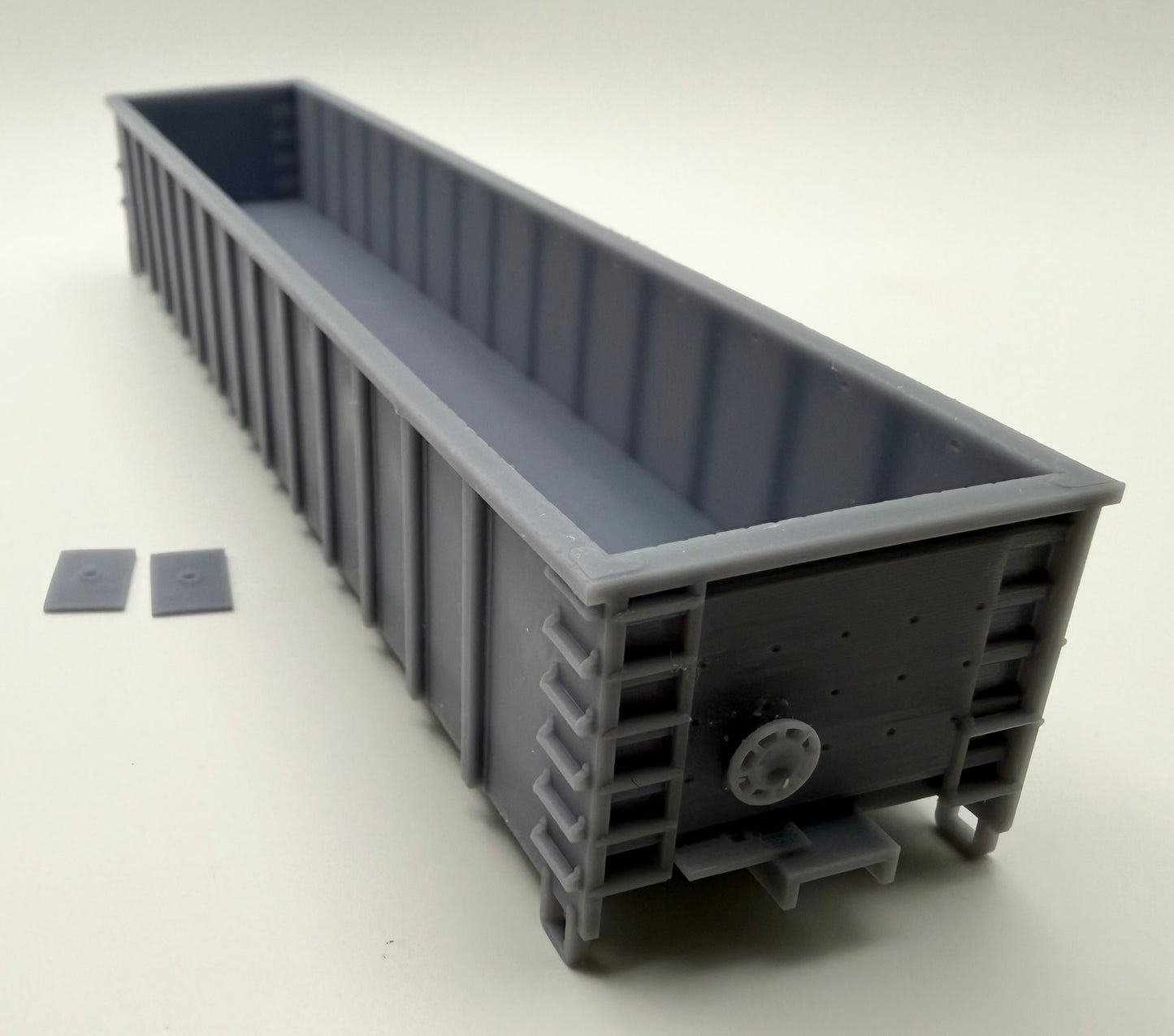 HO NW Roanoke Shops Gondola - Undecorated 3D Resin Printed Kit
