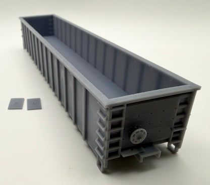 HO NW Roanoke Shops Gondola - Undecorated 3D Resin Printed Kit