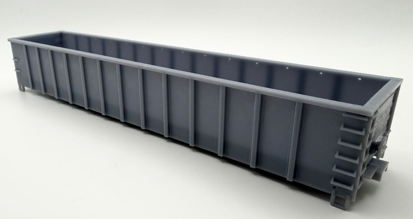 HO NW Roanoke Shops Gondola - Undecorated 3D Resin Printed Kit