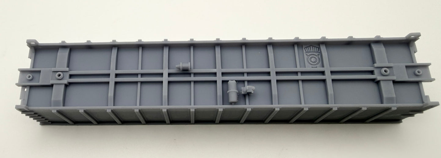 HO NW Roanoke Shops Gondola - Undecorated 3D Resin Printed Kit