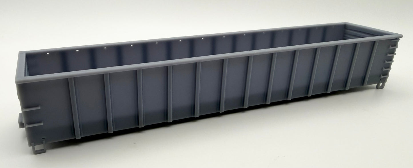 HO NW Roanoke Shops Gondola - Undecorated 3D Resin Printed Kit