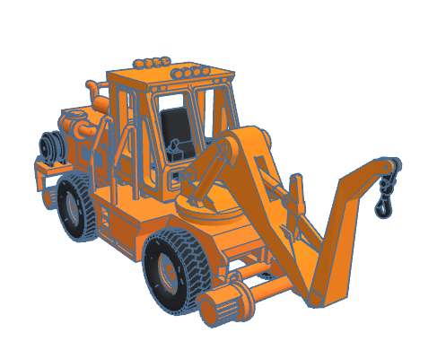 HO Swingmaster ~ On Track Version ~ Undecorated 3D Resin Kit