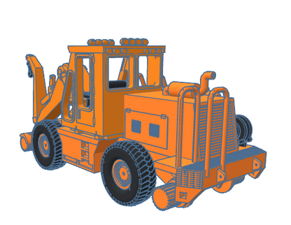 HO Swingmaster ~ On Track Version ~ Undecorated 3D Resin Kit